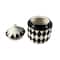 Black & White Diamond Ceramic Canister by Ashland®